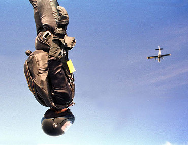 Head Down Skydiving