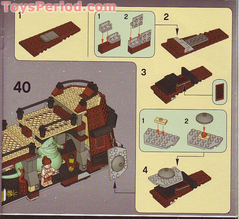 LEGO 6210 Jabba's Sail Barge Set Parts Inventory and Instructions Sns-Brigh10