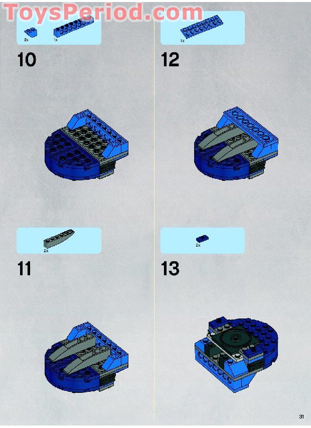 Lego best sale 8018 instructions