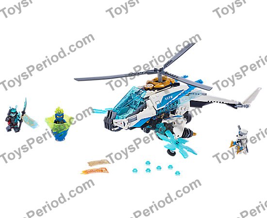 Lego ninjago best sale zane's helicopter