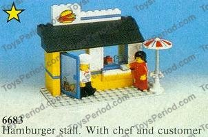 lego hamburger shop