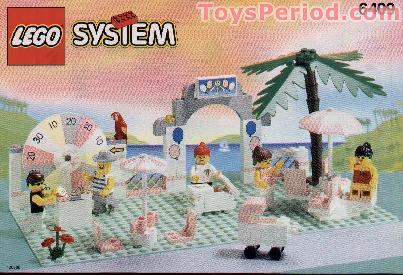 LEGO 6409 Island Arcade Set Parts Inventory and Instructions