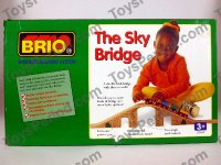 BRIO - BRIO 33469 The Sky Bridge 1990s Wooden Railway Accessory New