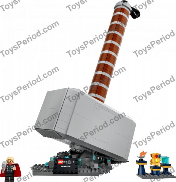  LEGO Marvel Thor's Hammer Mjolnir 76209 Deluxe