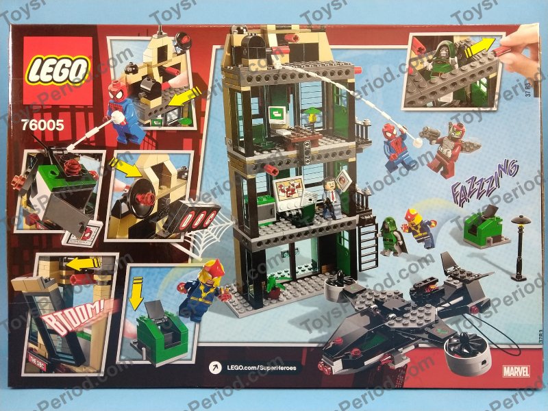 LEGO 76005 Spider-Man: Daily Bugle Showdown Retired 2013 New Image