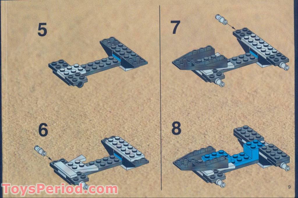 LEGO 1787 Crater Cruiser Set Parts Inventory and Instructions