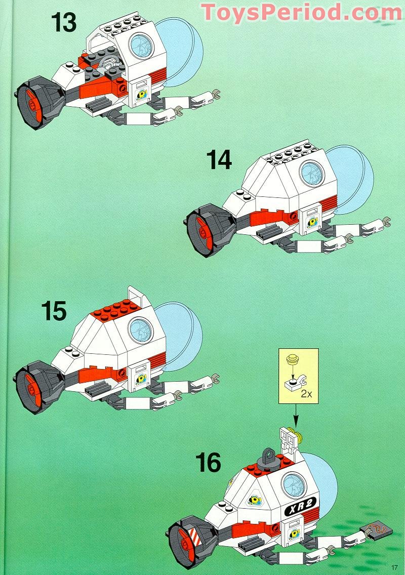 LEGO 1782 Discovery Station Set Parts Inventory and Instructions