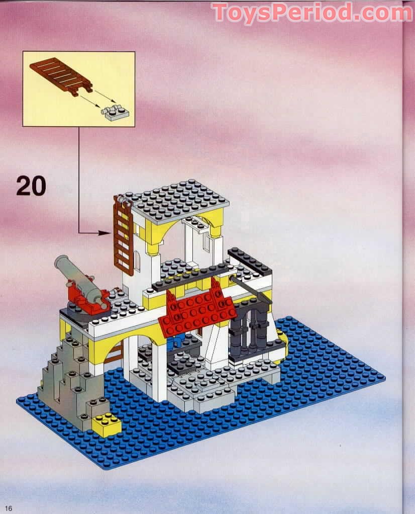 LEGO 6263 Imperial Outpost Set Parts Inventory and Instructions