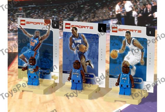 LEGO 3567 NBA Collectors Number 8 Set Parts Inventory and