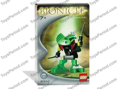 User manual Lego Bionicle 8552 (2 pages)