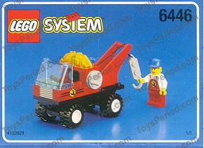 LEGO 6446 Crane Truck Set Parts Inventory and Instructions ...