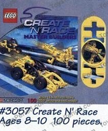 Lego 3057 Create N Race Master Builders Masterbuilders Set Parts Inventory And Instructions Lego Reference Guide