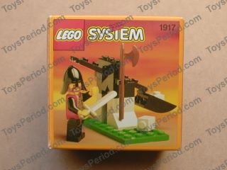 LEGO 1917 King's Catapult Set Parts Inventory and Instructions