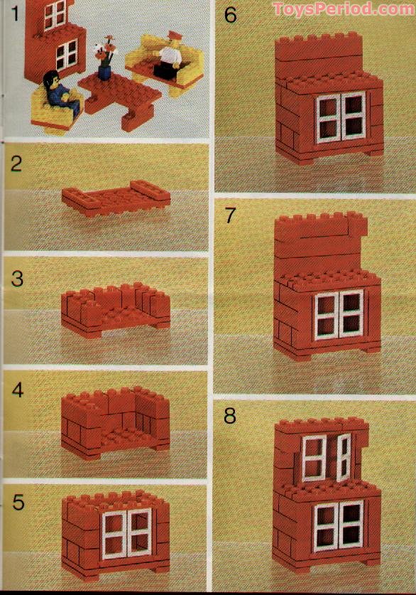 LEGO 555-2 Universal Building Set Set Parts Inventory and Instructions -  LEGO Reference Guide