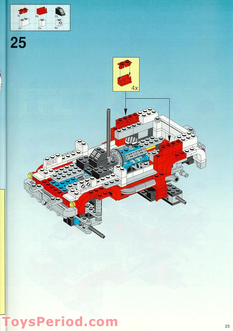 LEGO 5561 Big Foot 4x4 Set Parts Inventory and Instructions - LEGO