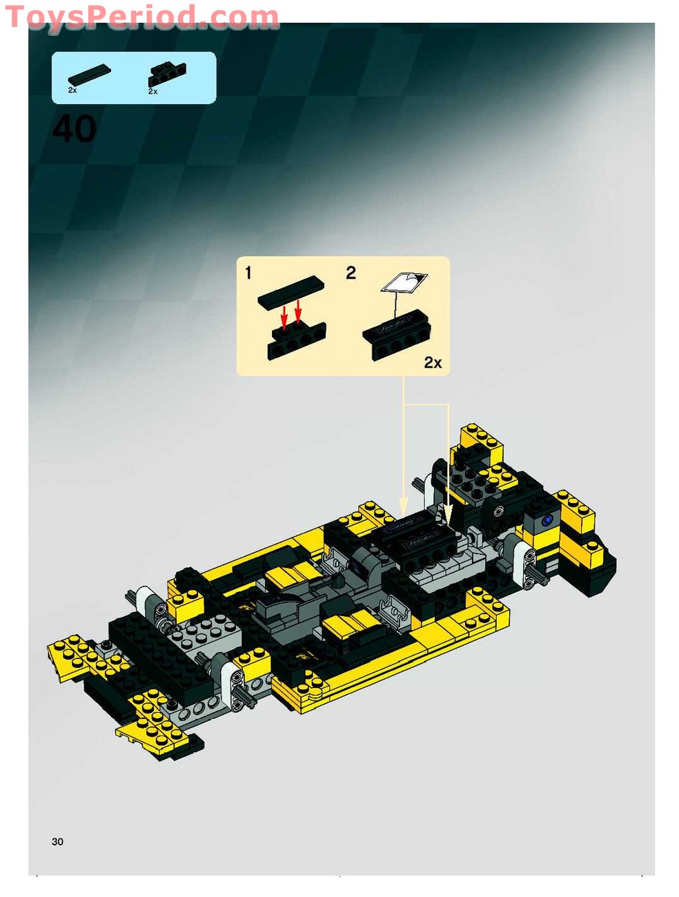 Lego lamborghini instructions hot sale