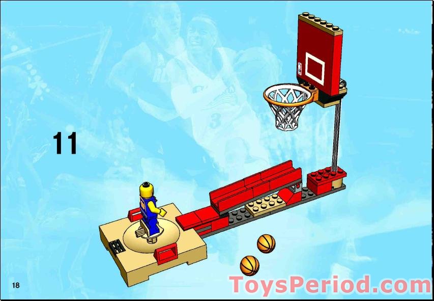 LEGO Minifig Basketball Net for Hoop (43374) Comes In