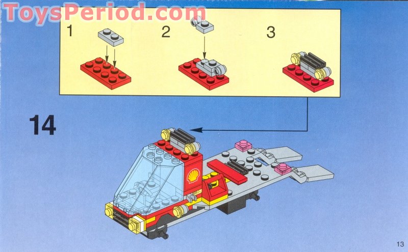 LEGO 1253-1 Shell Promotional Set - Service Station Series