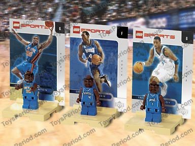 LEGO 3567 NBA Collectors Number 8 Set Parts Inventory and