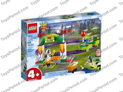 LEGO 10771 Carnival Thrill Coaster Set Parts Inventory and