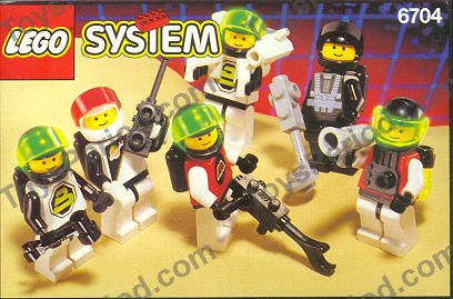 Lego 6704 Space Minifigures Set Parts Inventory And Instructions Lego Reference Guide