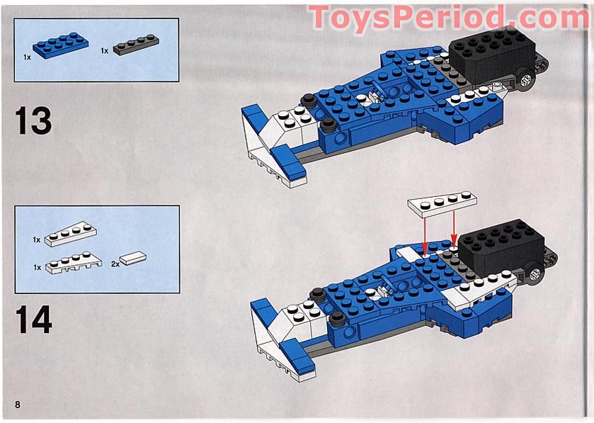 lego williams f1 team racer