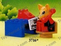 LEGO 3716 Office Set Parts Inventory and Instructions - LEGO