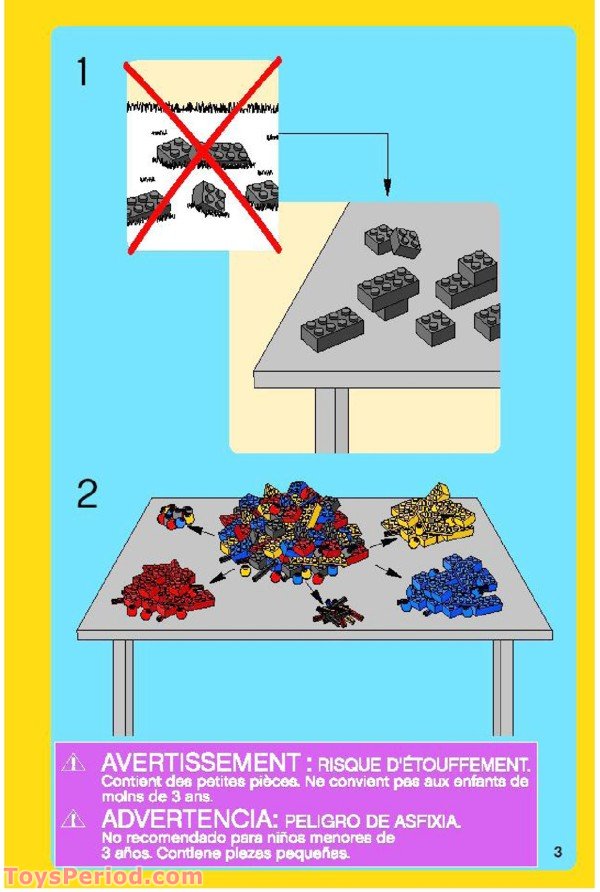 Lego discount 5560 instructions