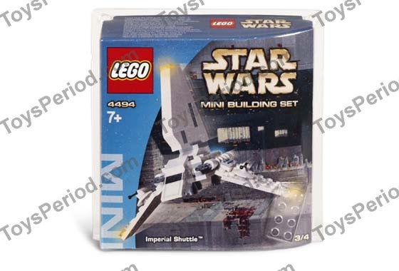 LEGO 4494 Mini Imperial Shuttle Set Parts Inventory and