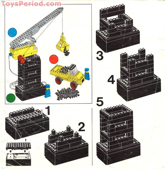 LEGO 555-2 Universal Building Set Set Parts Inventory and Instructions -  LEGO Reference Guide