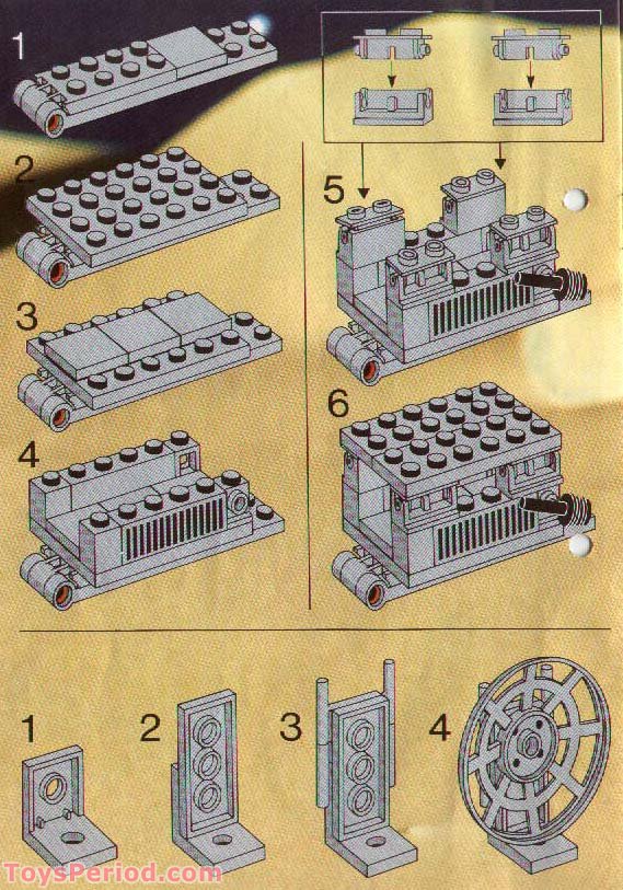 Lego hot sale 6950 instructions