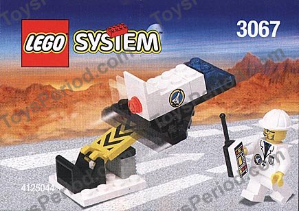 LEGO 3067 Kabaya Promotional Set - Test Shuttle Set Parts