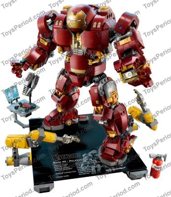 LEGO 76105 The Hulkbuster Ultron Edition Set Parts Inventory and