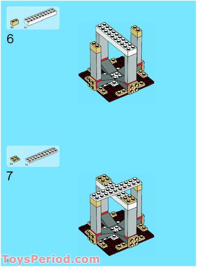 LEGO Creator Expert Taj Mahal (10189) Repackaged with Box and Instructions