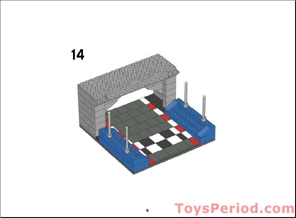 LEGO 5525 Amusement Park Set Parts Inventory and Instructions