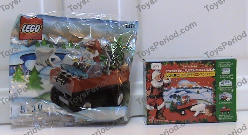 LEGO 1177 Coca-Cola Promotional Set Santa in Truck with Polar Bear