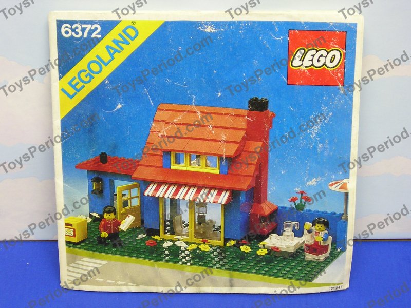 LEGO Legoland #6372 Town House - Townhouse with Instructions. QUASI COMPL