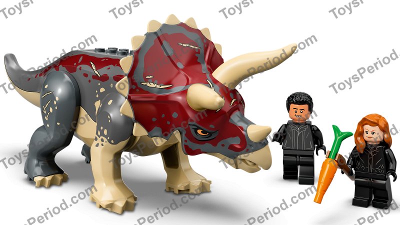 Lego discount triceratops figure