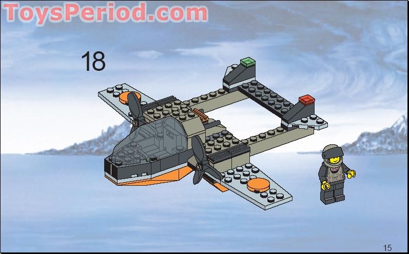 LEGO 1100 Sky Pirates Set Parts Inventory and Instructions - LEGO