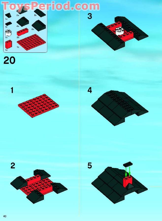 LEGO 4999 Wind Turbine - Vestas Promotional Set Parts 