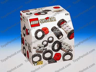 LEGO 632 Wheels and Tires Set Parts Inventory and Instructions