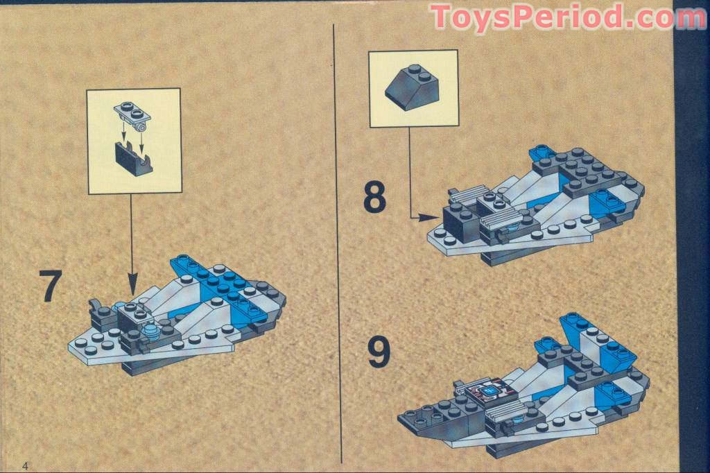 LEGO 1787 Crater Cruiser Set Parts Inventory and Instructions