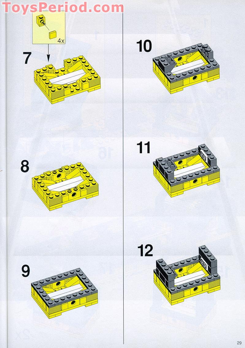 Lego 4559 Cargo Railway Set Parts Inventory And Instructions Lego