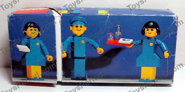 LEGO 1561-2 Lufthansa Promotional Set, Flight Crew Set Parts