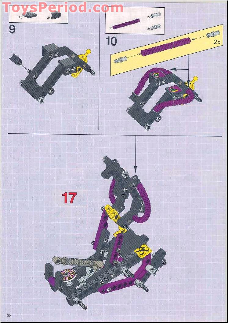 LEGO 8257 Cyber Strikers Set Parts Inventory and Instructions 