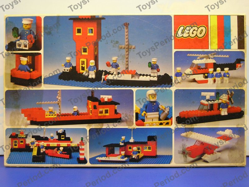 LEGO 575 US Coast Guard Station 1977 Classic Town Harbor Set Image