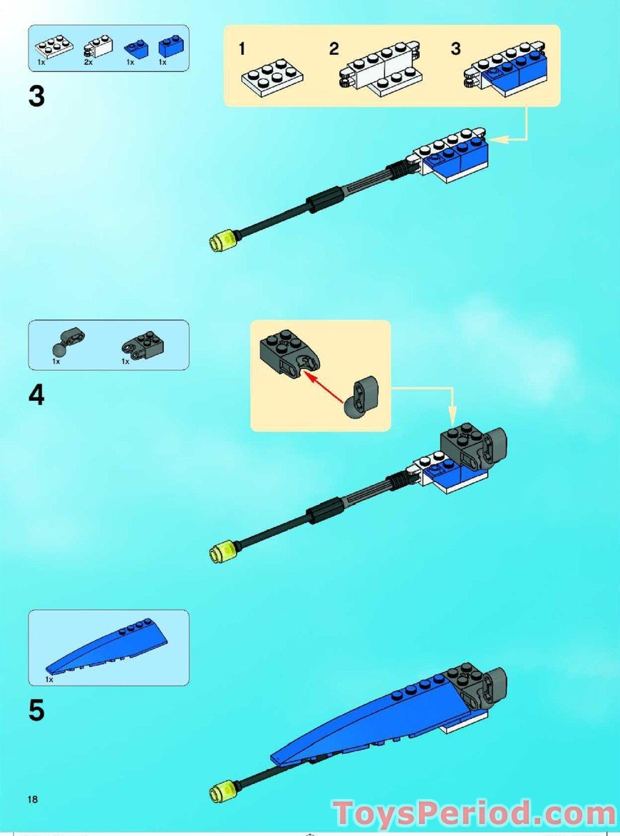 LEGO 8118 Hybrid Rescue Tank Set Parts Inventory and Instructions