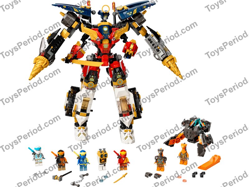 Lego ninjago mech discount instructions