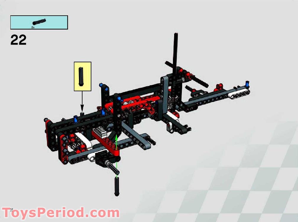 LEGO 8682 Nitro Intimidator Set Parts Inventory and Instructions