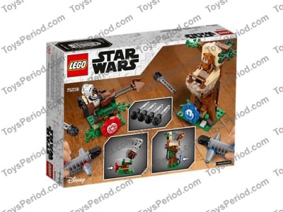 LEGO 75238 Action Battle Endor Assault Set Parts Inventory and